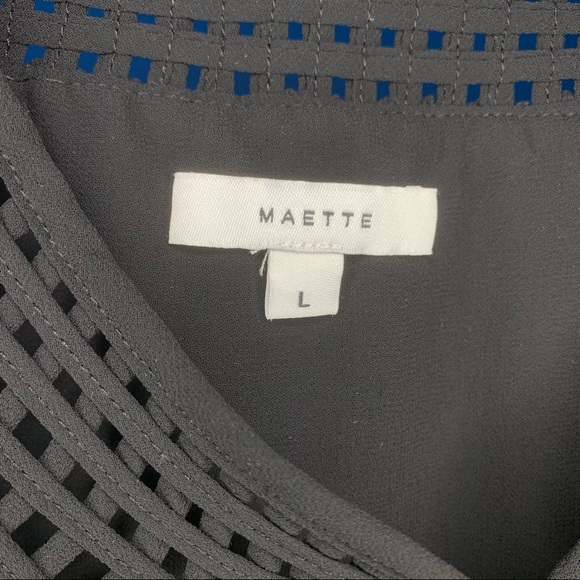 BOGO Maette Black Sleeveless Blouse - Picture 3 of 3